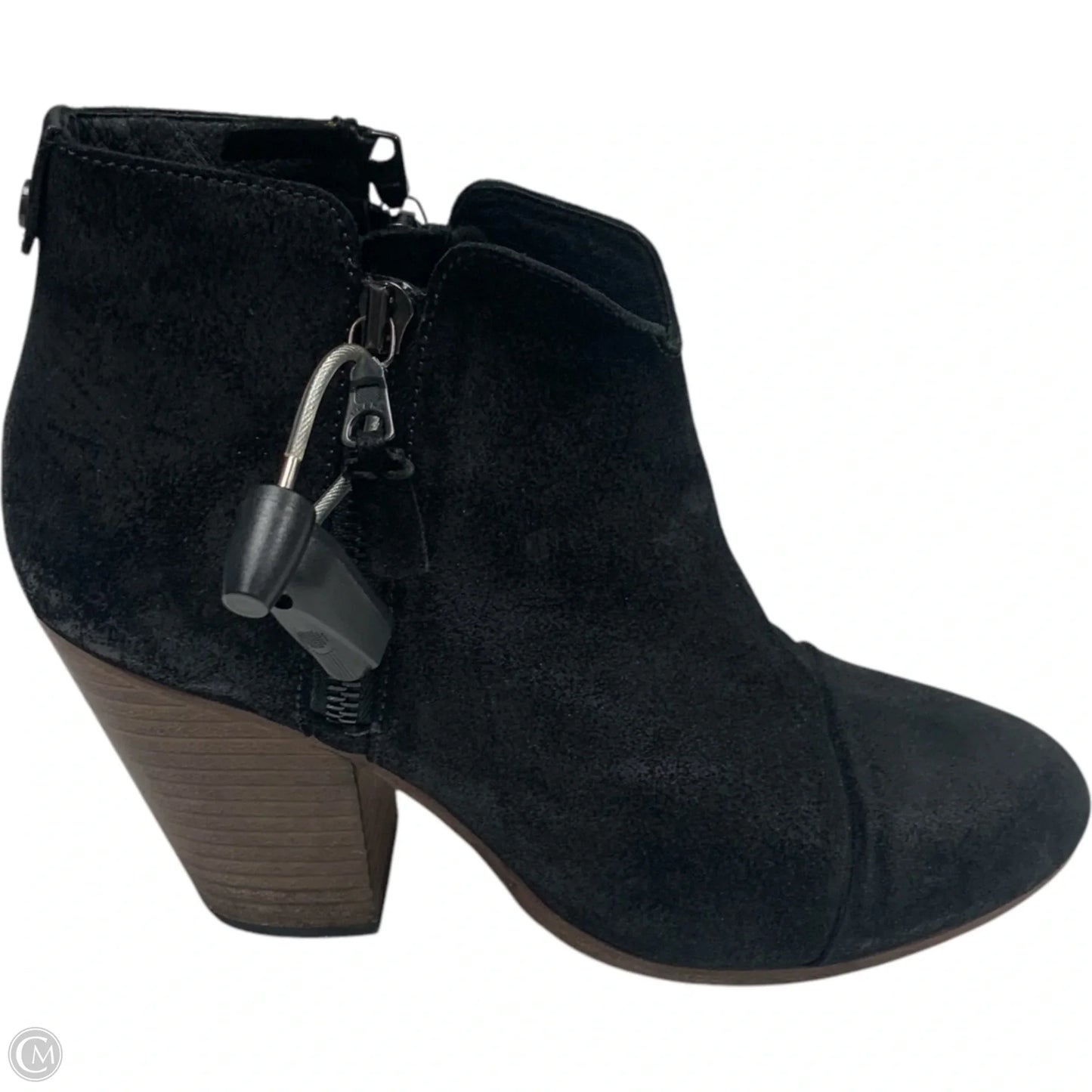 Boots Ankle Heels By Rag And Bone In Black, Size: 7.5