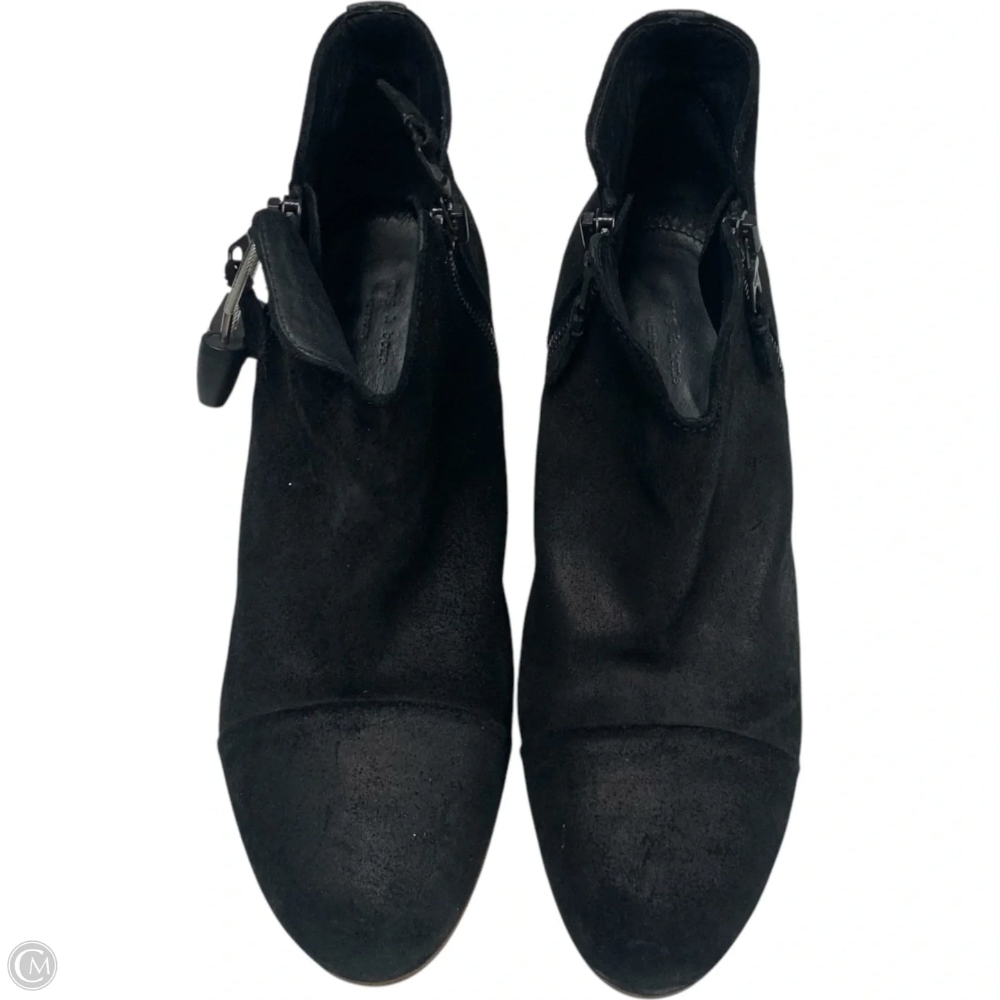 Boots Ankle Heels By Rag And Bone In Black, Size: 7.5