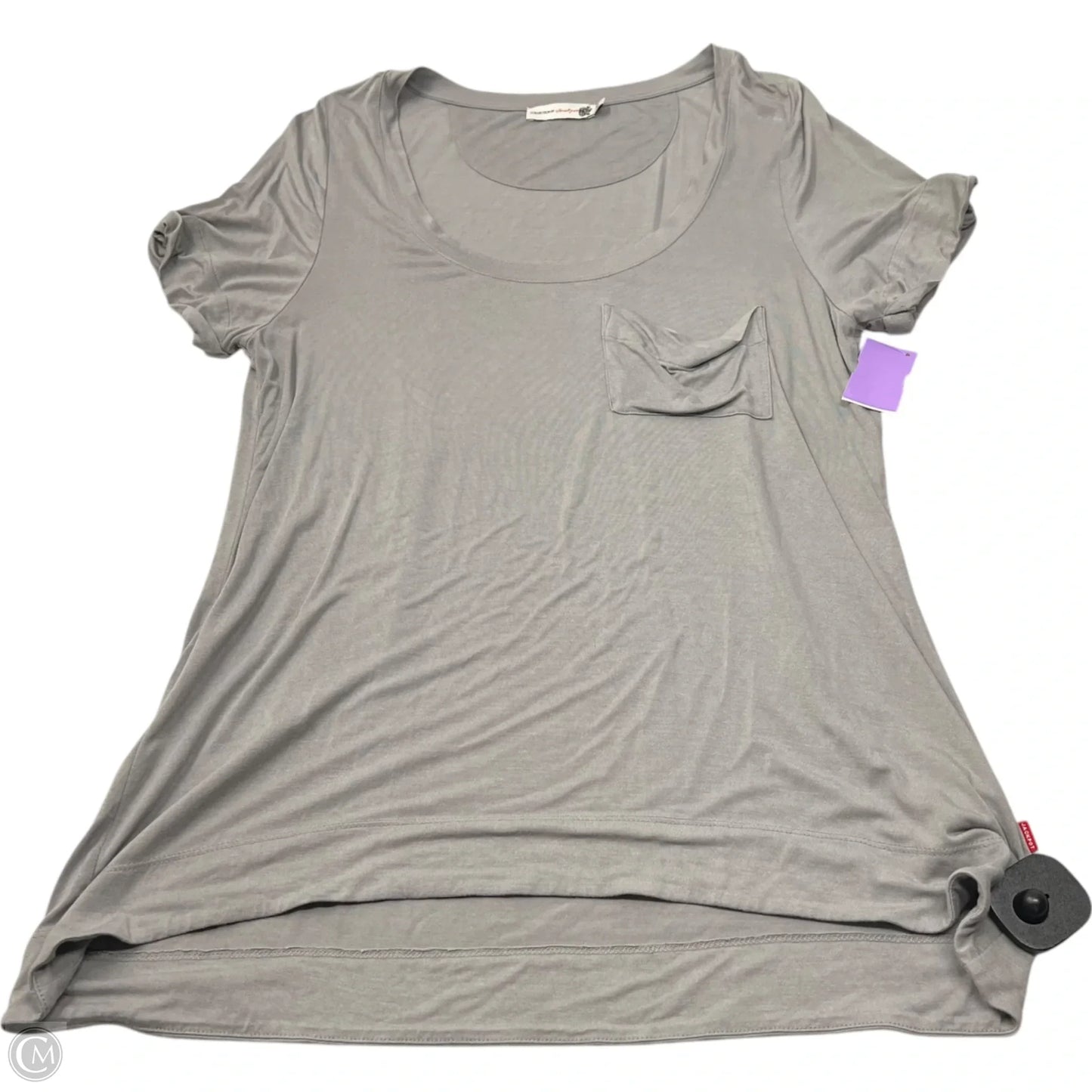 Top Short Sleeve Basic By JackNot In Grey, Size: M