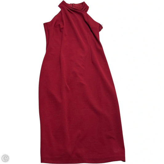 Dress Casual Midi By Enfocus In Red, Size: 8