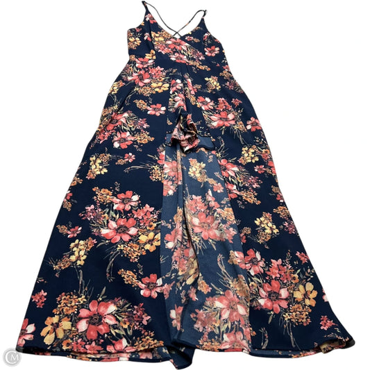 Dress Casual Maxi By Mi Ami In Navy, Size: M
