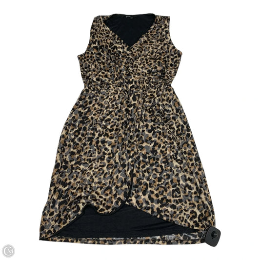 Dress Casual Short By Gibson In Animal Print, Size: S