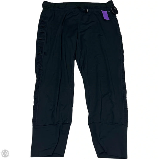 Athletic Pants By Fabletics In Black, Size: L