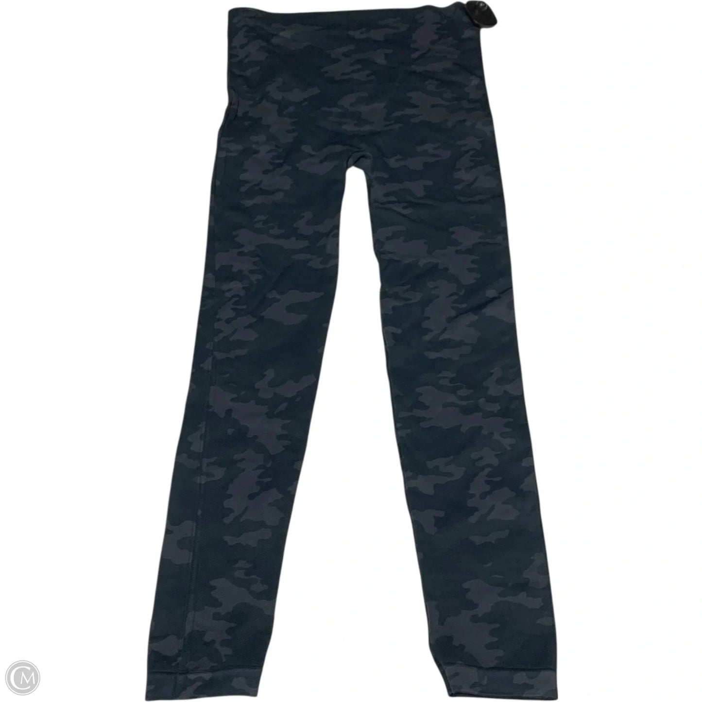 Athletic Leggings By Spanx In Camouflage Print, Size: L