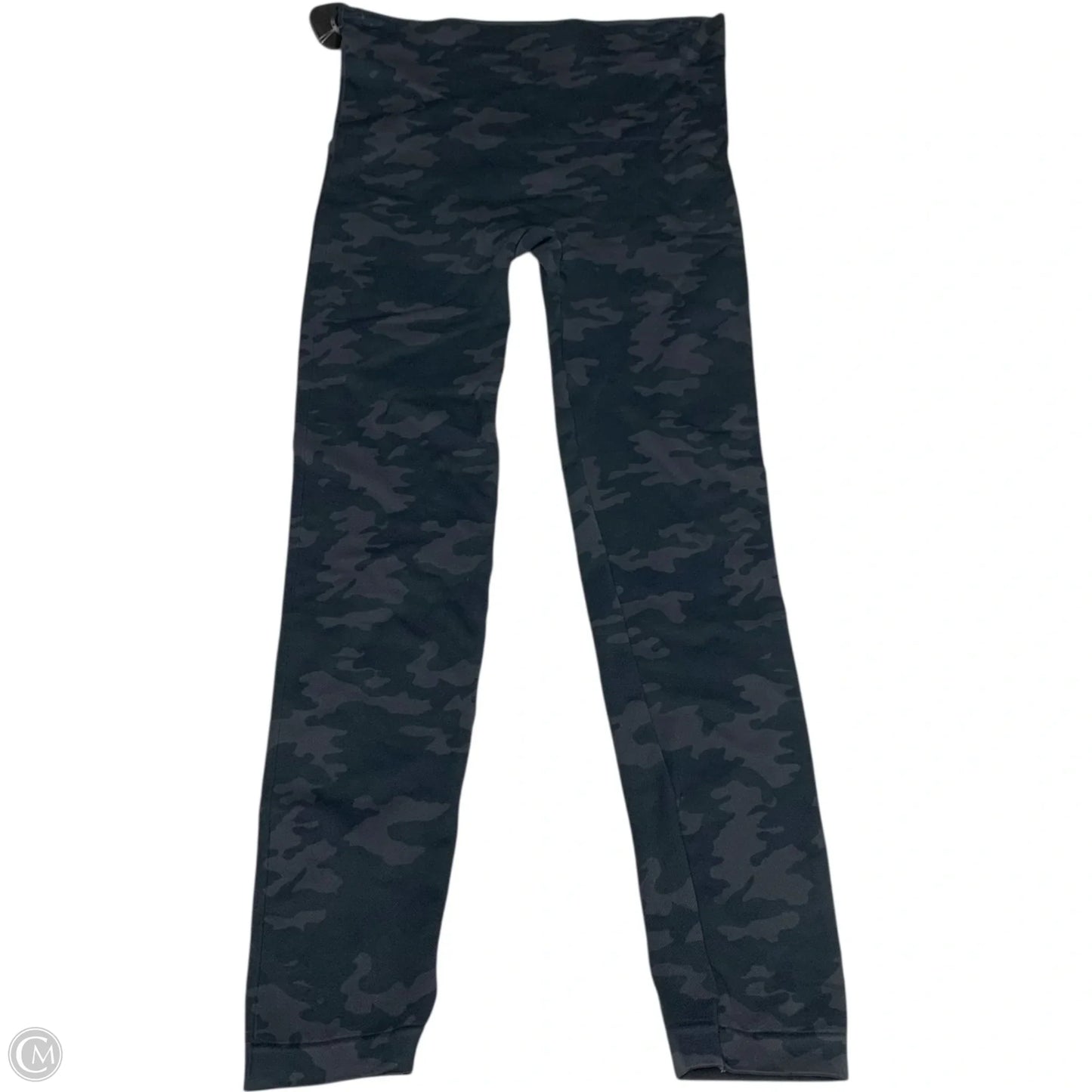 Athletic Leggings By Spanx In Camouflage Print, Size: L