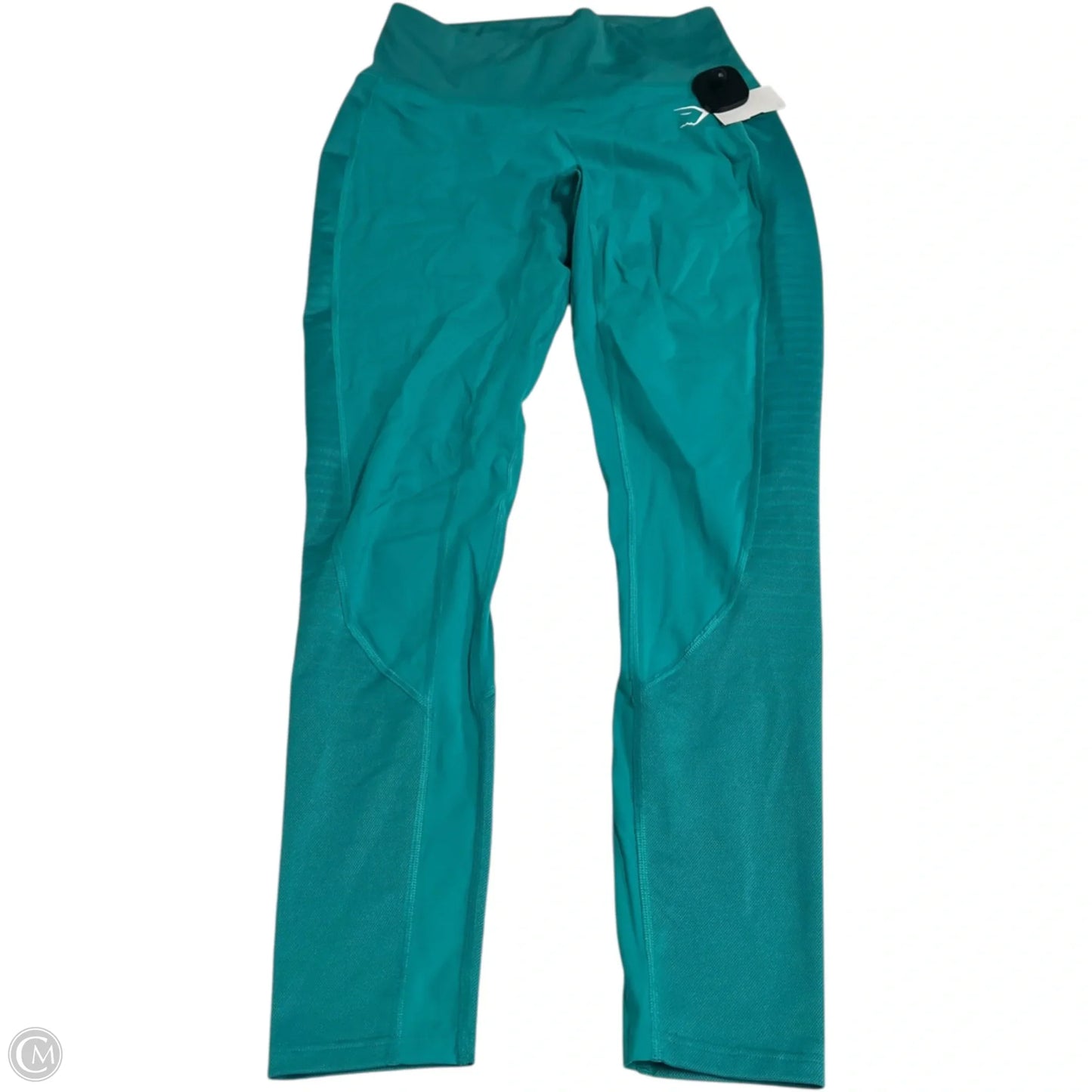 Athletic Leggings By Gym Shark In Blue, Size: M