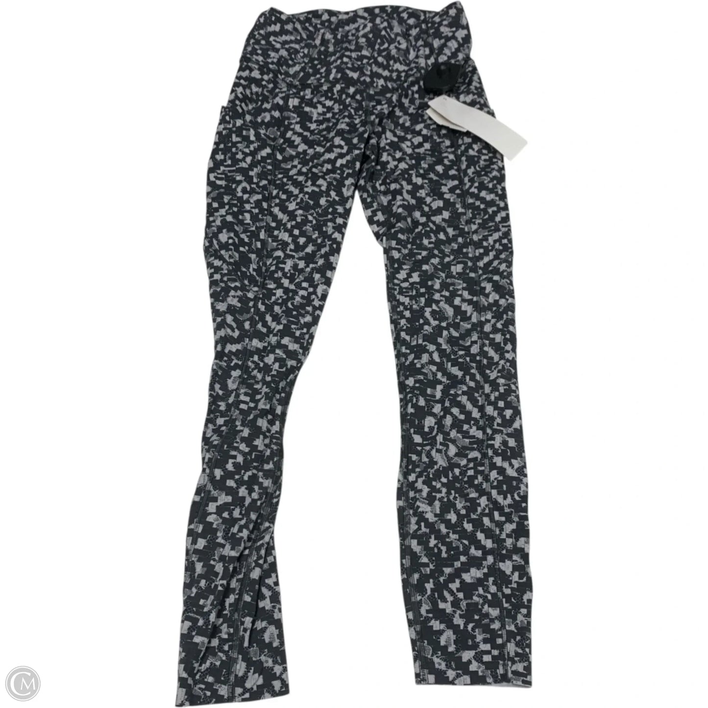 Athletic Leggings By Lululemon In Grey, Size: S