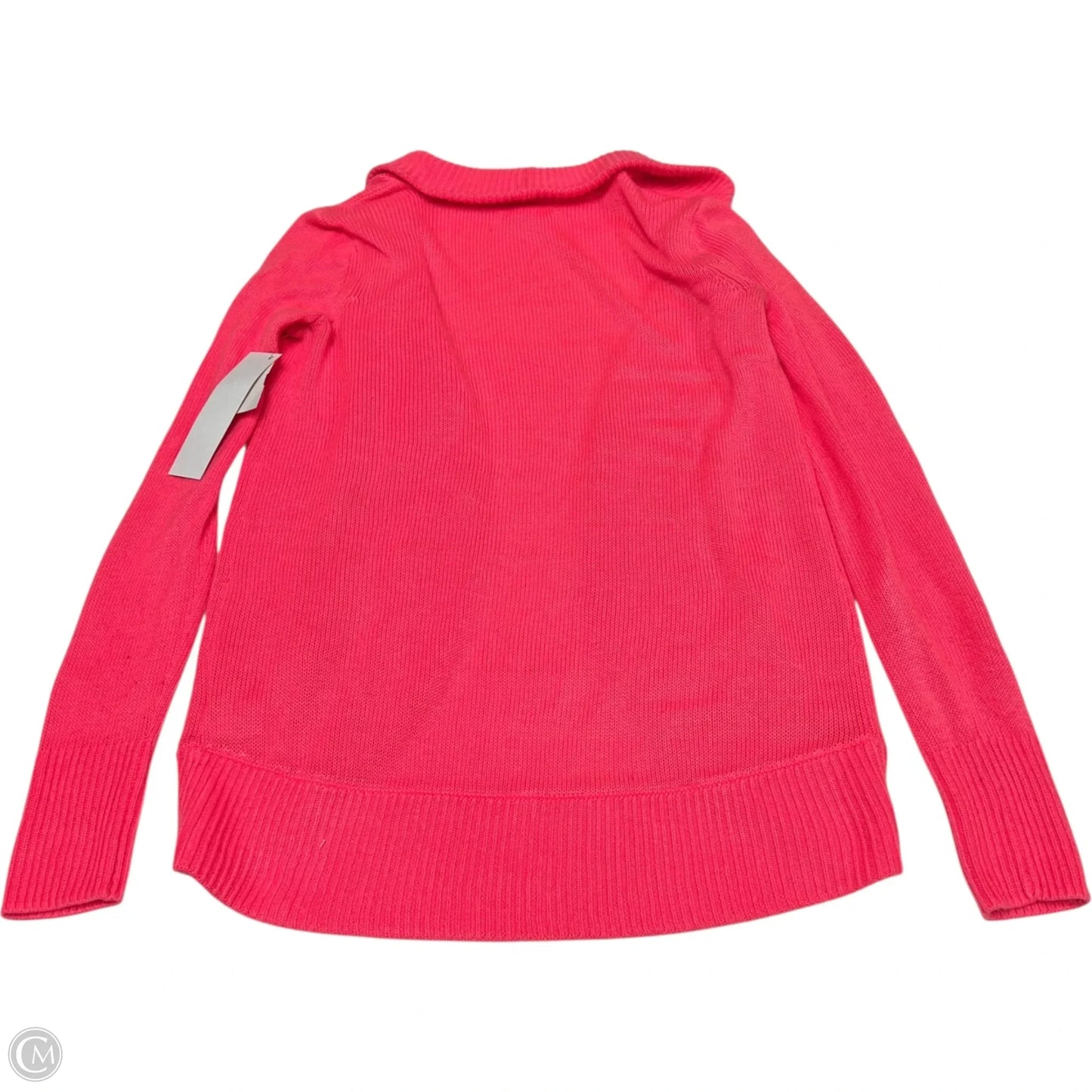 Sweater Cardigan Designer By Lilly Pulitzer In Pink, Size: S