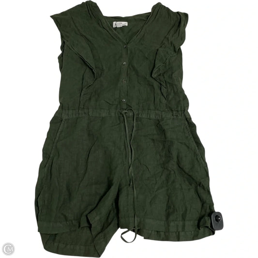 Romper By Velvet By Graham & Spencer In Green, Size: S