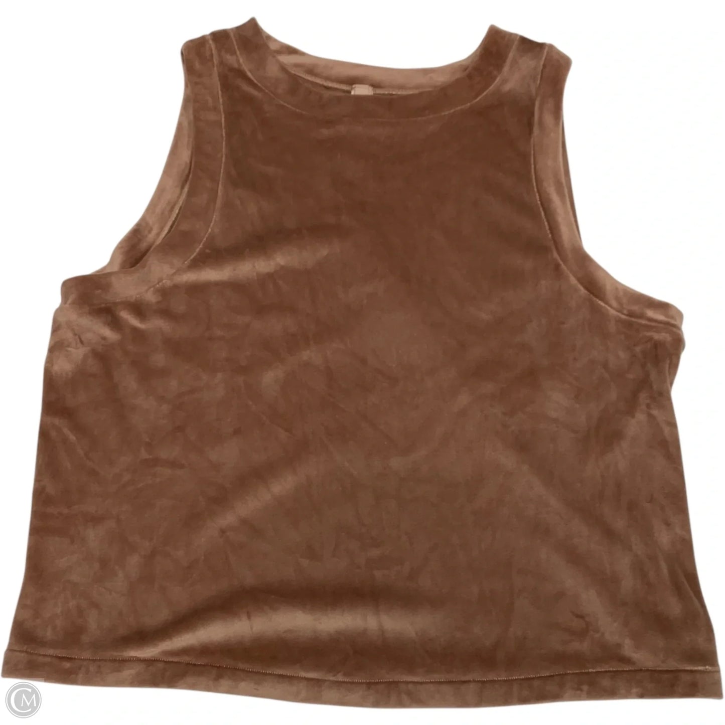 Top Sleeveless By Skims In Brown, Size: Xl