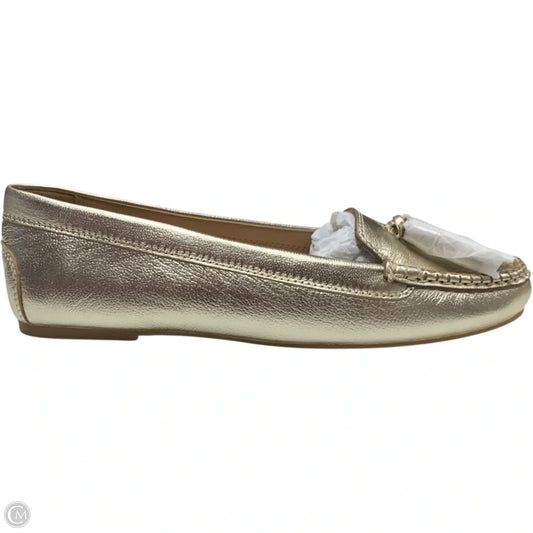 Shoes Designer By Jack Rogers In Gold, Size: 7.5