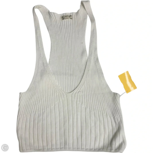 Top Sleeveless By Free People In White, Size: S
