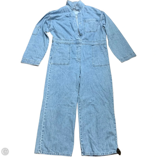 Jumpsuit By Asos In Blue Denim, Size: M