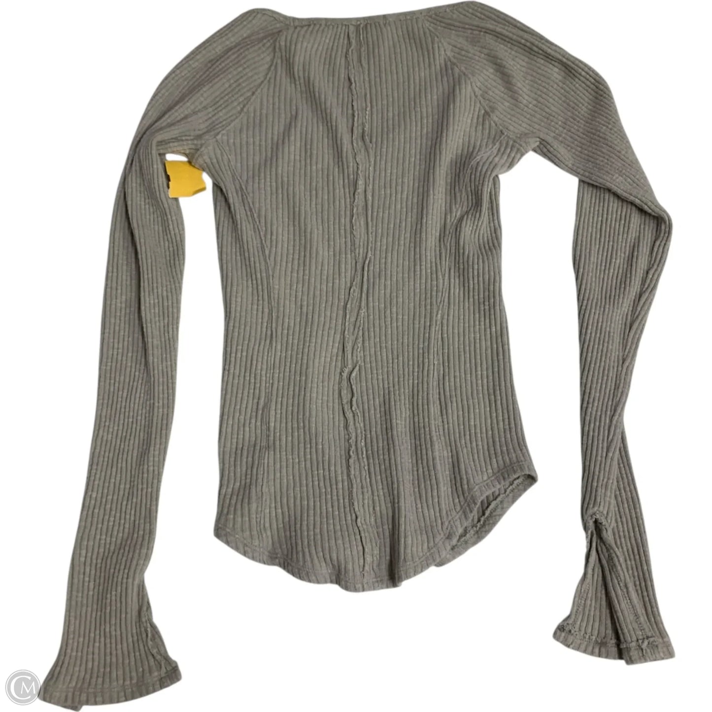 Top Long Sleeve By We The Free In Grey, Size: M