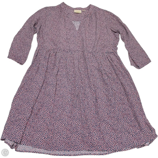 Dress Casual Short By Maeve In Multi-colored, Size: Xl