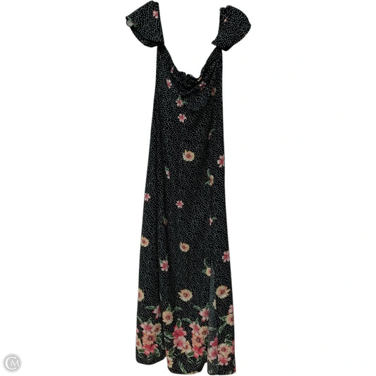 Dress Casual Maxi By Lulus In Black & Pink, Size: S