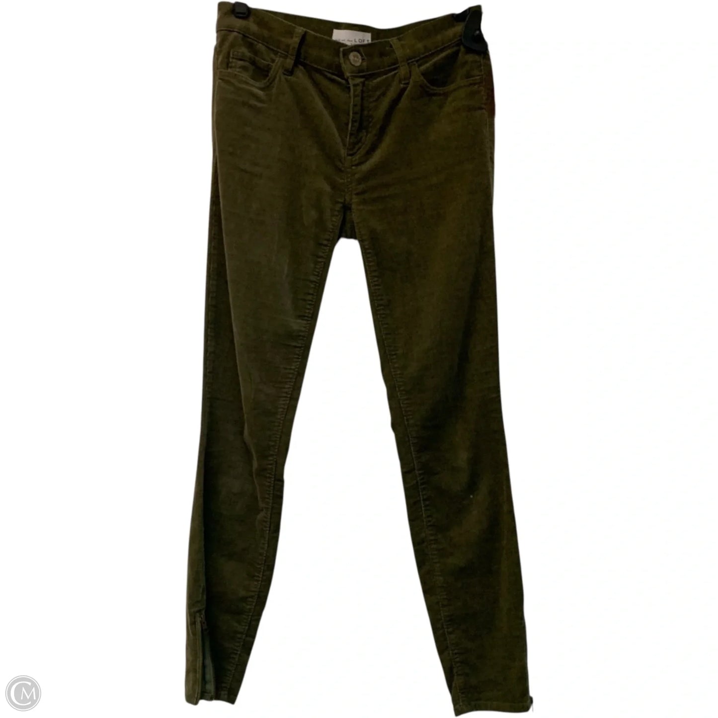 Pants Corduroy By Loft In Green, Size: 0