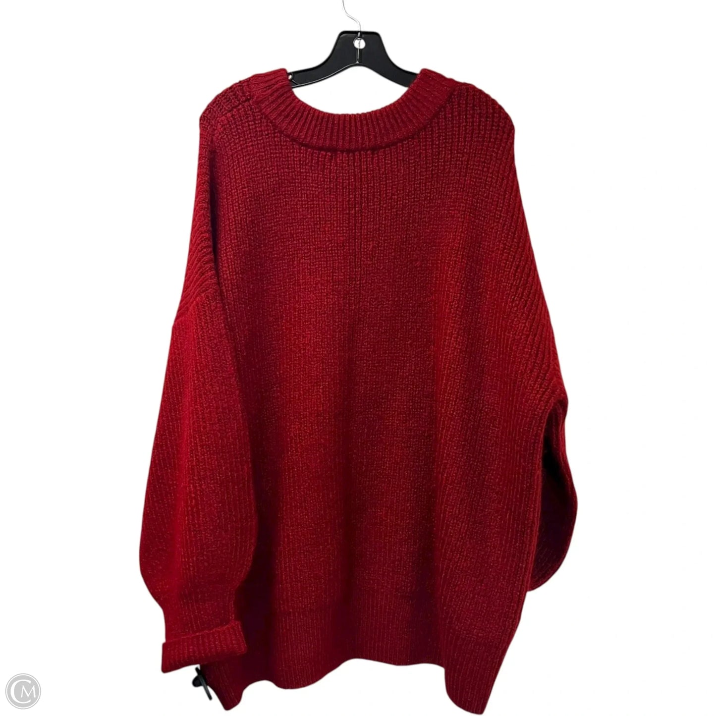 Sweater By Ava & Viv In Red, Size: 3x