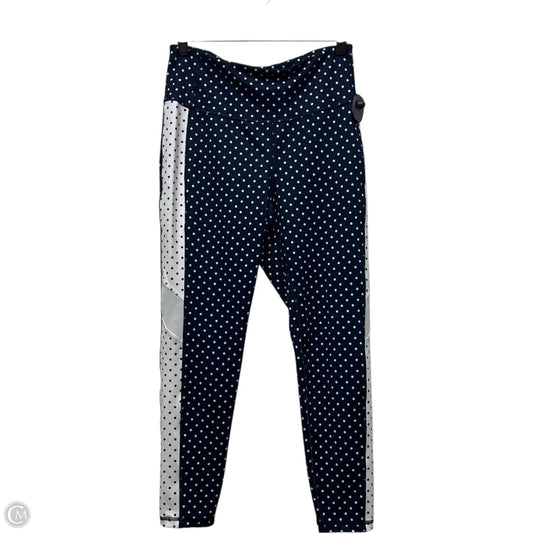 Athletic Leggings By Old Navy In Polkadot Pattern, Size: L