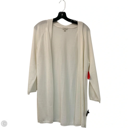 Cardigan By Talbots In Cream, Size: Xl