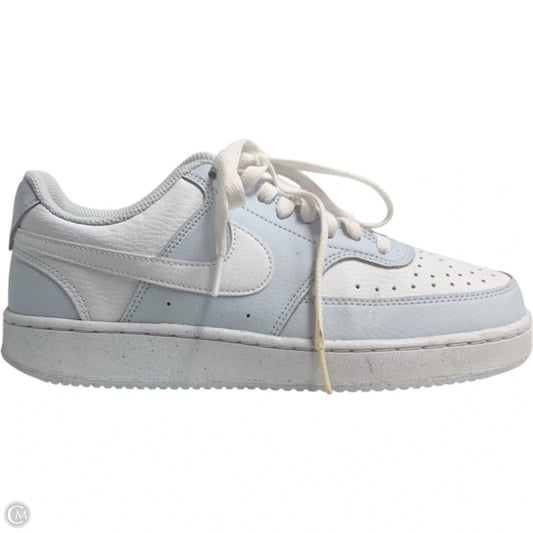 Shoes Sneakers By Nike In Blue & White, Size: 7.5