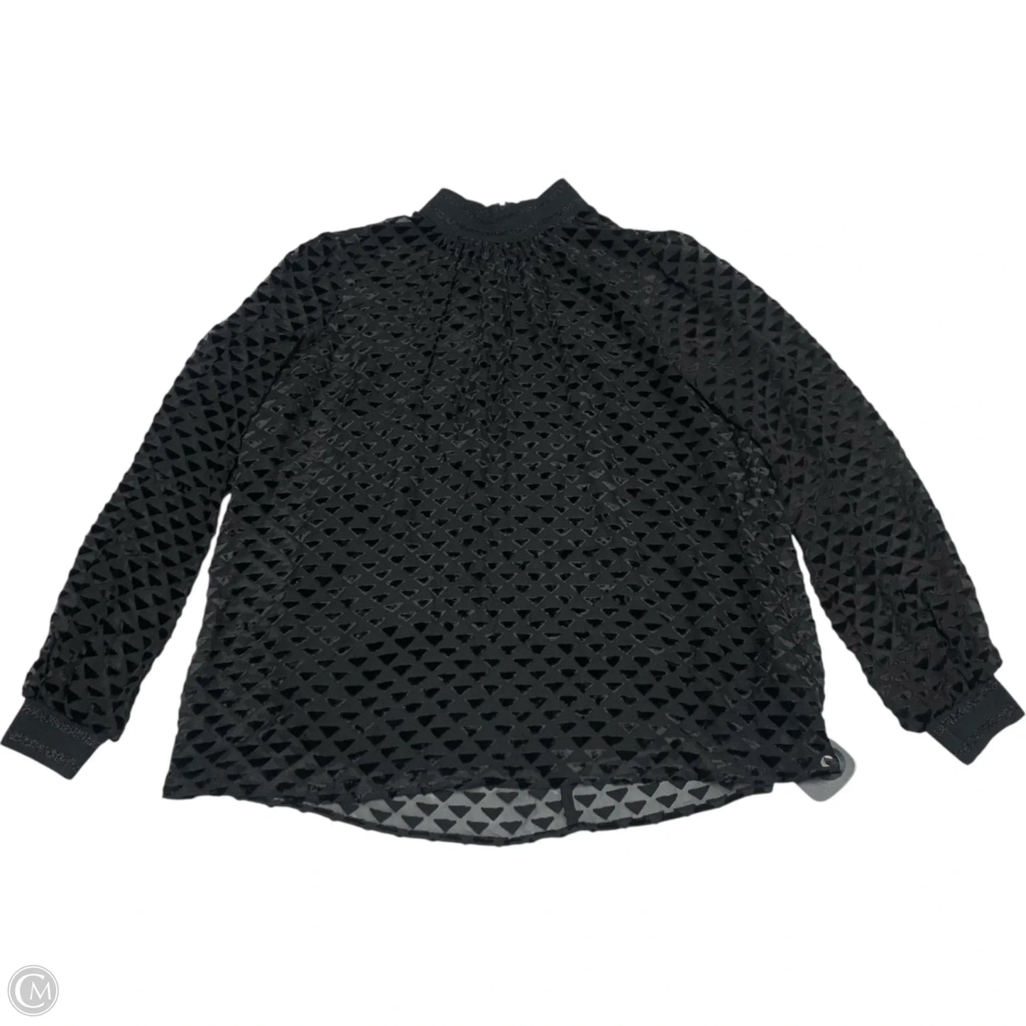 Top Long Sleeve Designer By Tory Burch In Black, Size: S