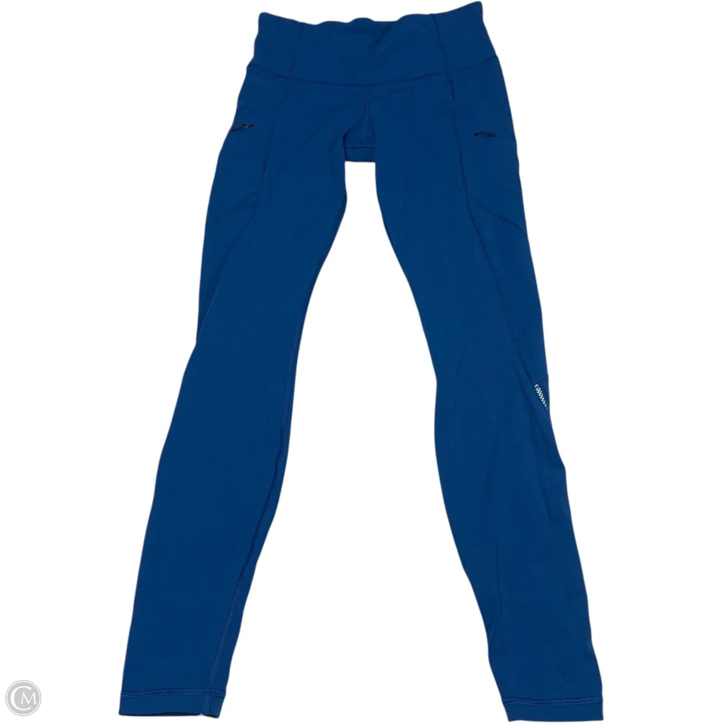 Athletic Leggings By Lululemon In Blue, Size: S