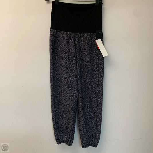 Athletic Pants By Lululemon In Black & White, Size: S