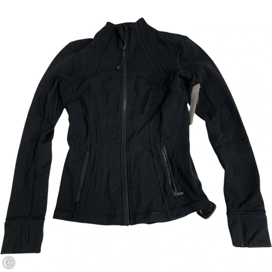 Athletic Jacket By Lululemon In Black, Size: S