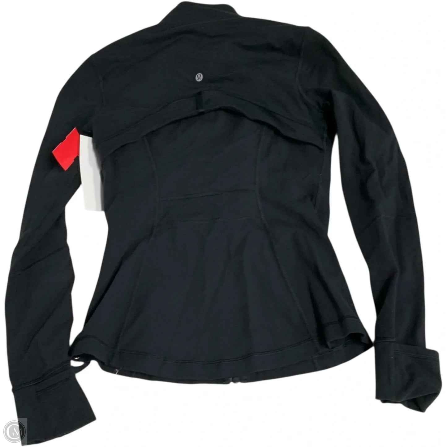 Athletic Jacket By Lululemon In Black, Size: S