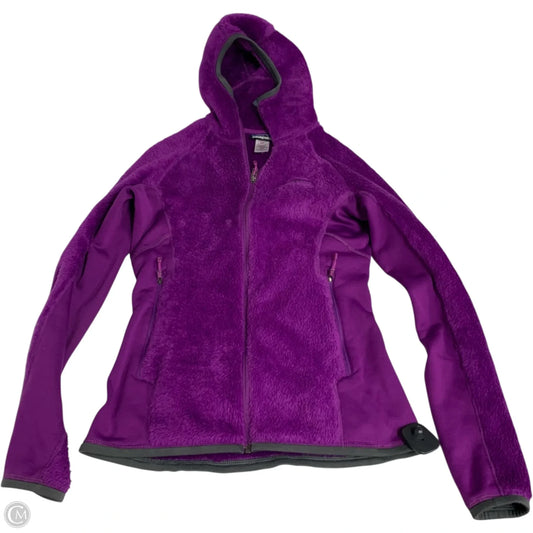 Jacket Faux Fur & Sherpa By Patagonia In Purple, Size: S