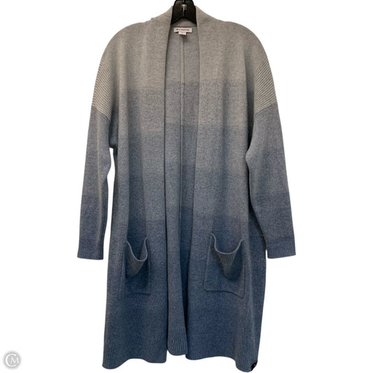 Sweater Cardigan By Athleta In Ombre Print, Size: L