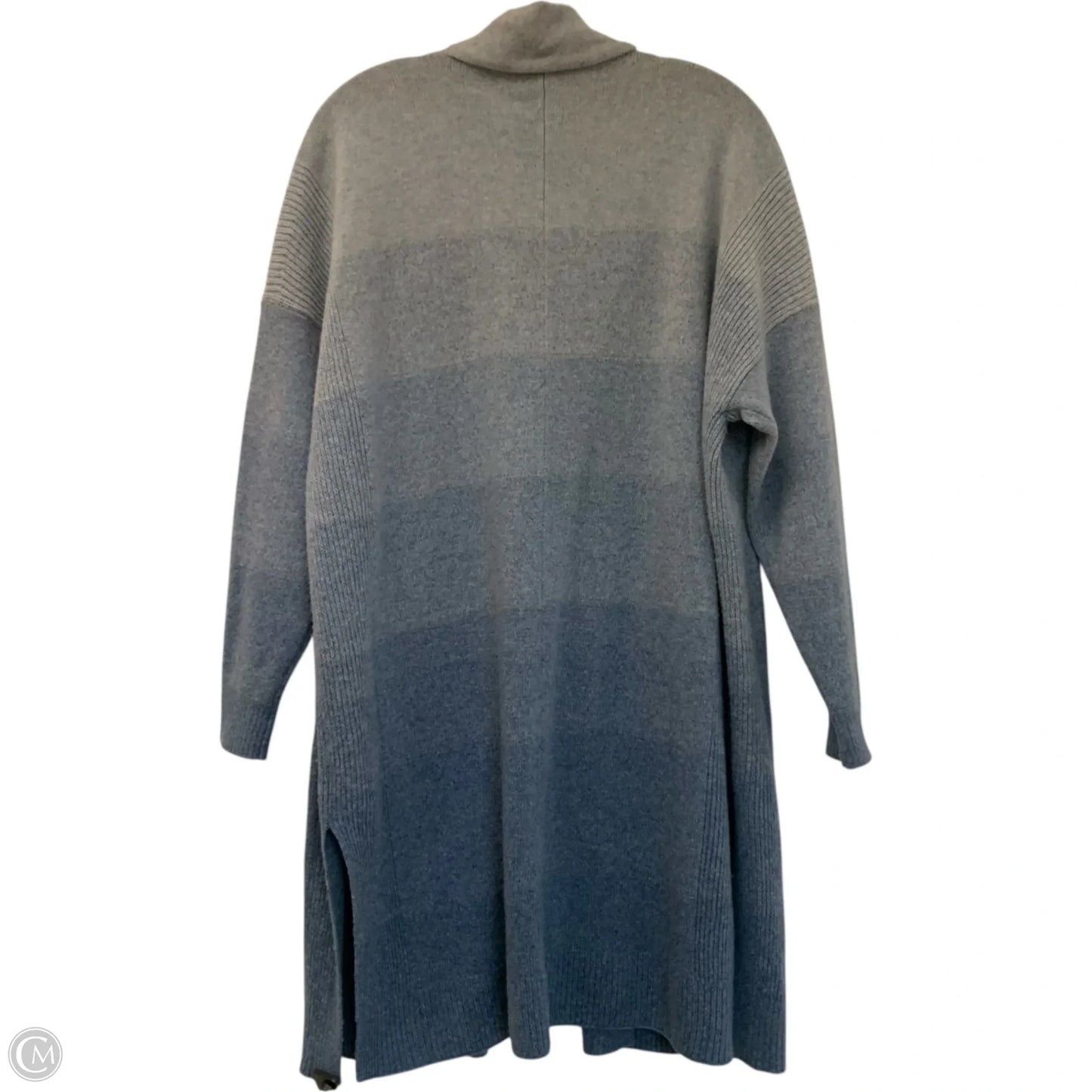 Sweater Cardigan By Athleta In Ombre Print, Size: L