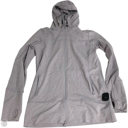 Athletic Jacket By Lululemon In Purple, Size: M