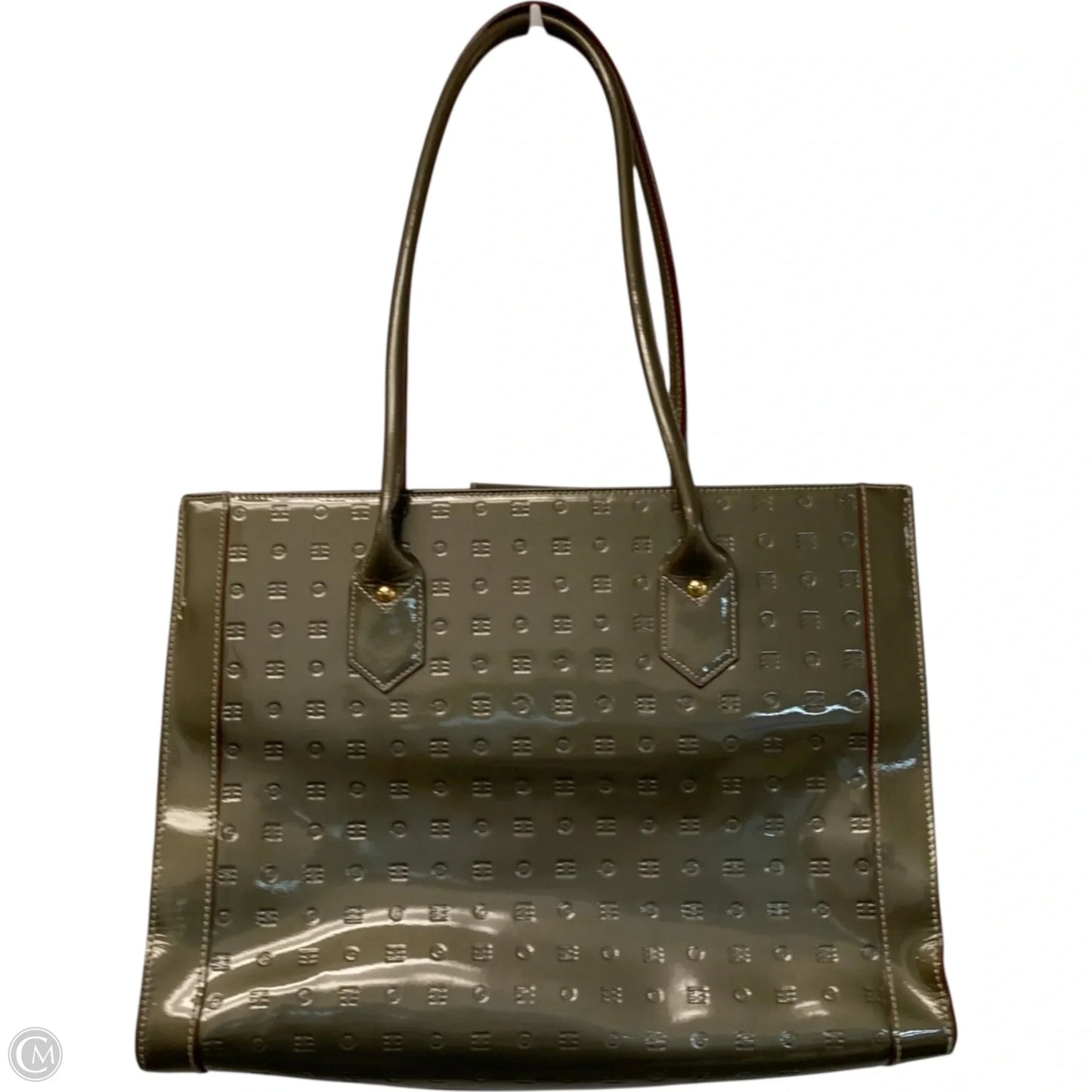 Handbag Leather By Arcadia, Size: Large