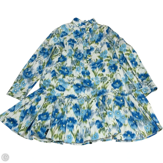 Dress Designer By Tuckernuck In Blue & Green, Size: L