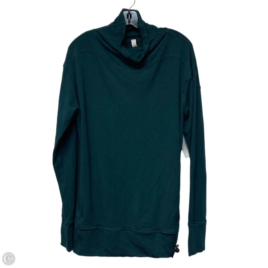 Athletic Sweatshirt Collar By Lululemon In Green, Size: M