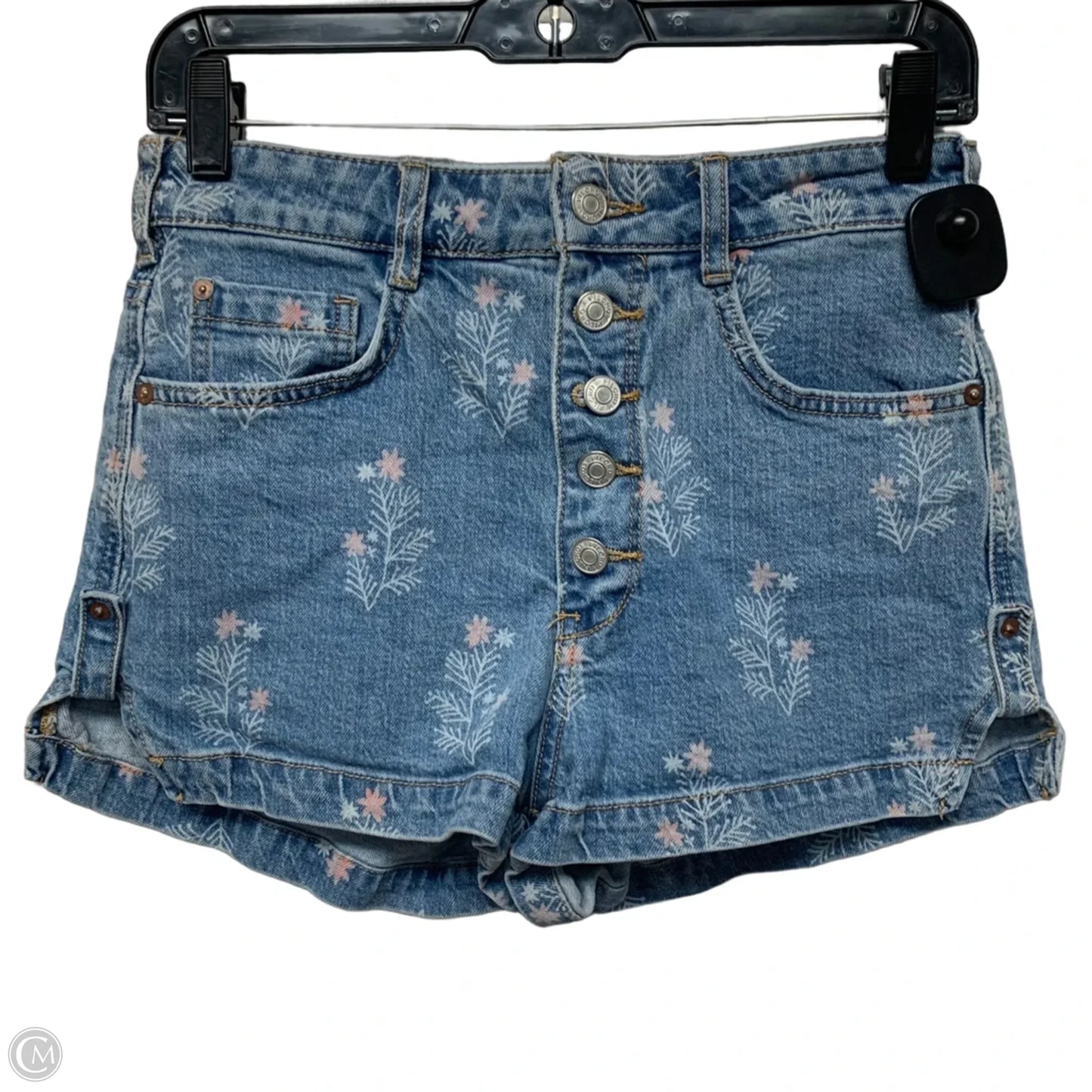 Shorts By Pilcro In Blue Denim, Size: 4