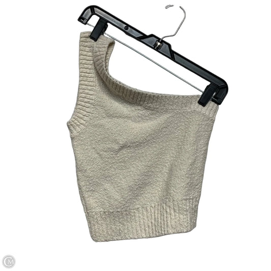 Top Sleeveless By Madewell In Cream, Size: Xs