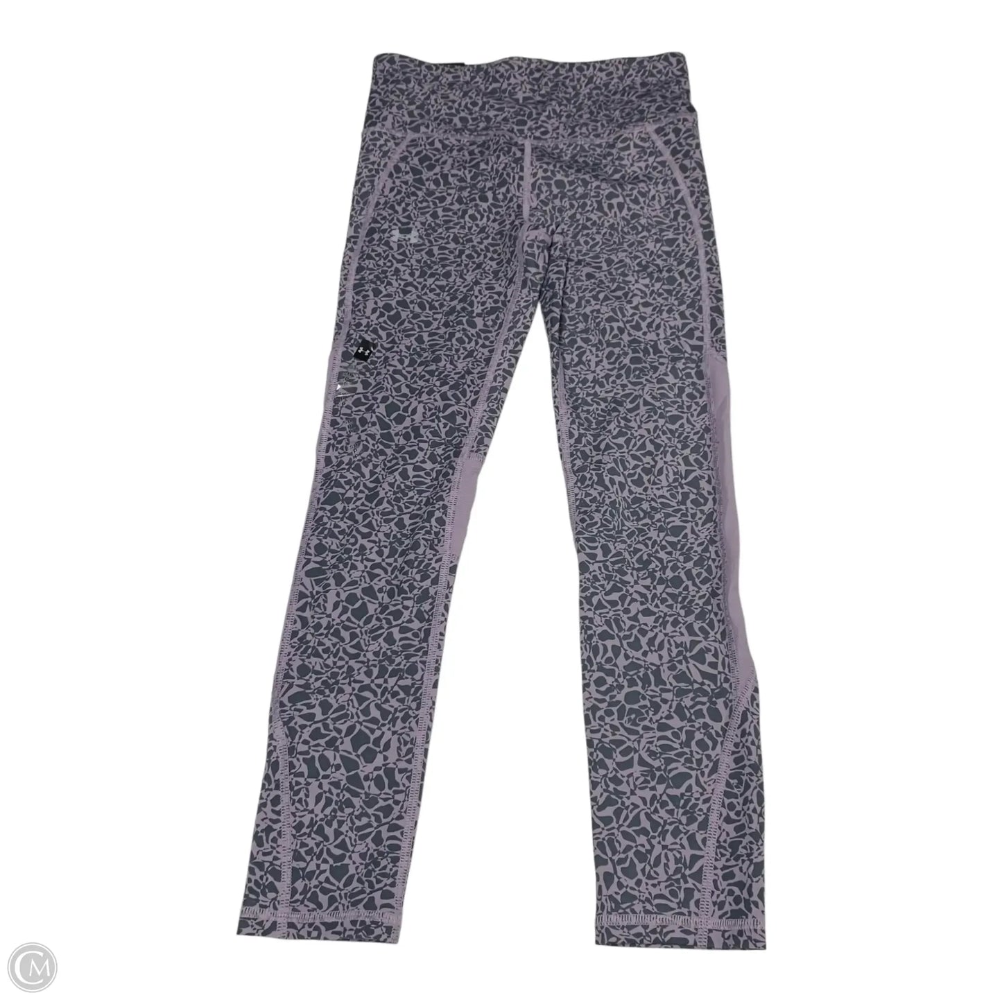 Athletic Leggings By Under Armour In Purple, Size: S