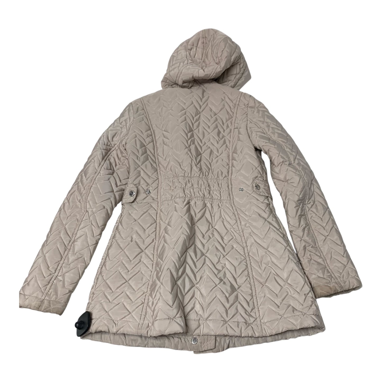 Coat Puffer & Quilted By Calvin Klein In Tan, Size: Xxs