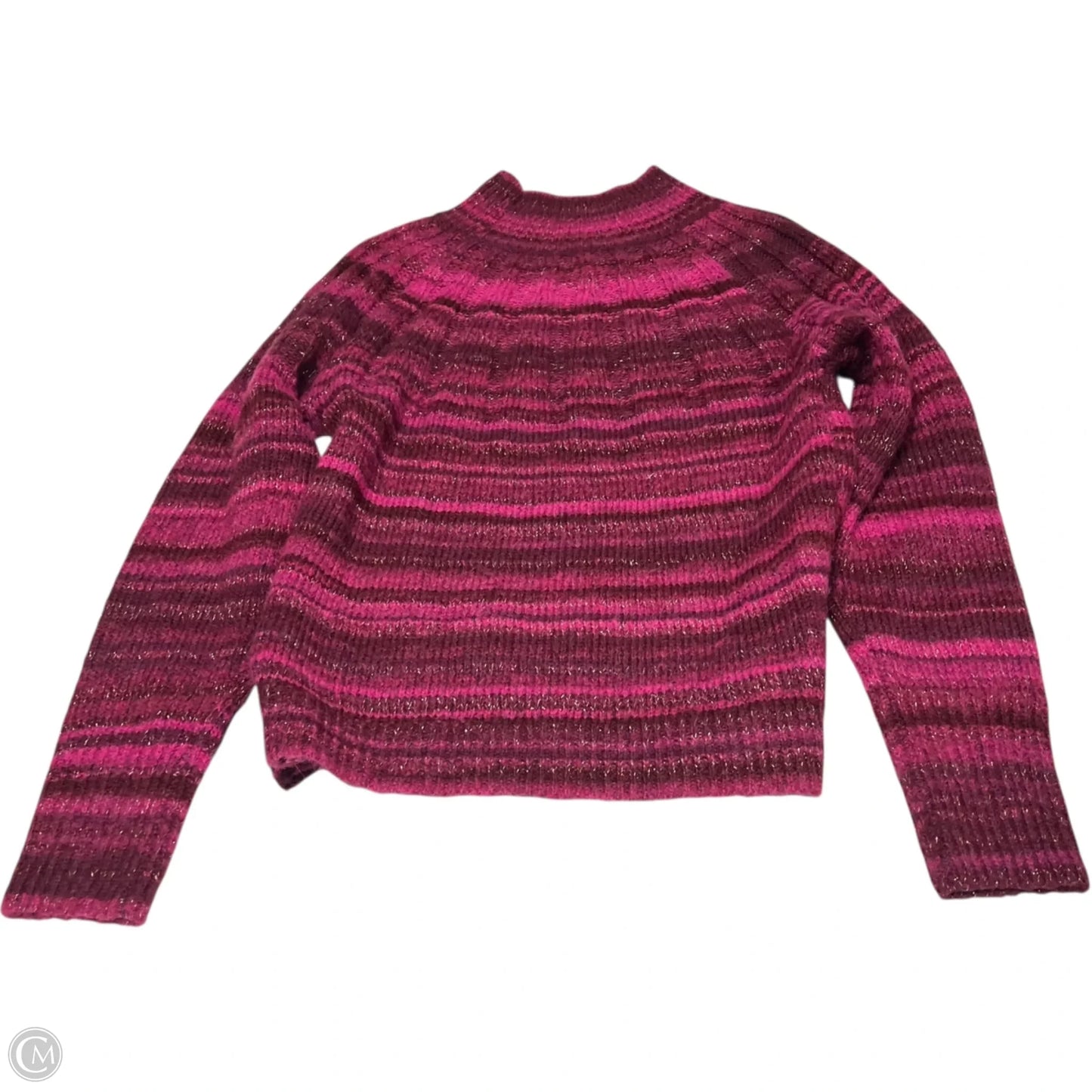 Sweater By Knox Rose In Pink & Purple, Size: S