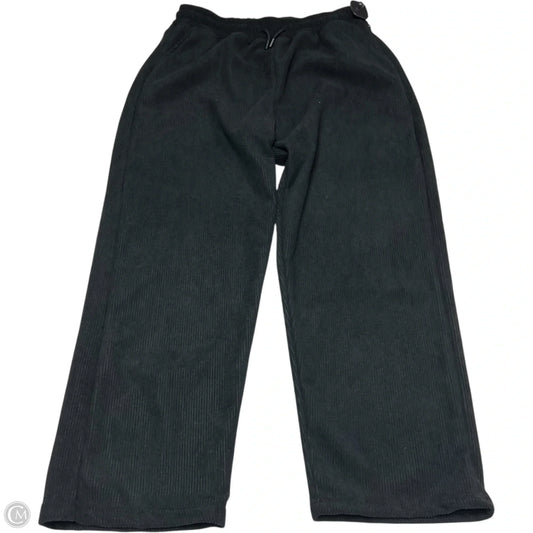 Pants Lounge By Clothes Mentor In Black, Size: 1x