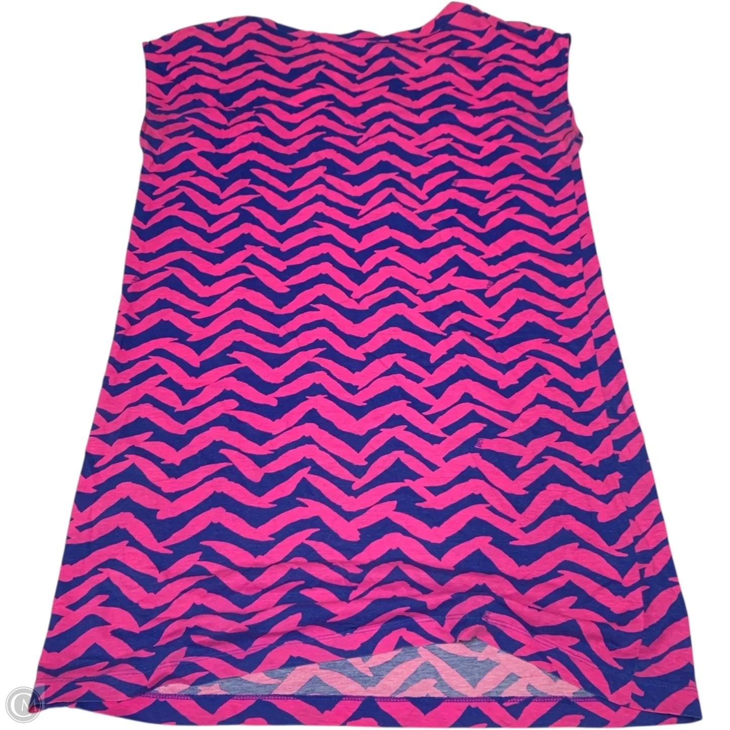 Dress Designer By Lilly Pulitzer In Blue & Pink, Size: L