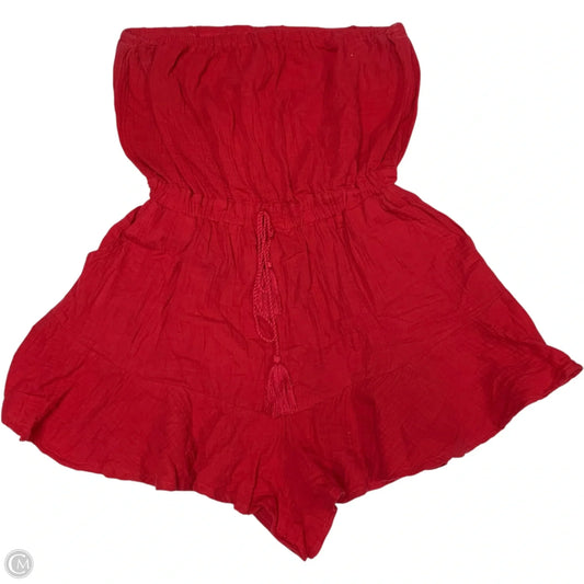 Romper By Gilli In Red, Size: S