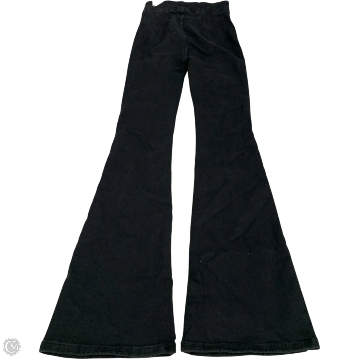 Jeans Flared By We The Free In Black Denim, Size: 0