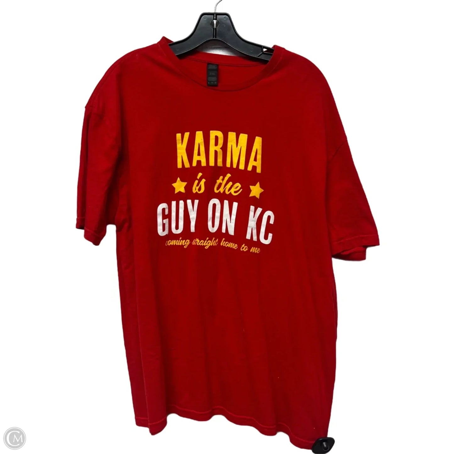 Top Short Sleeve By Clothes Mentor In Red, Size: Xl