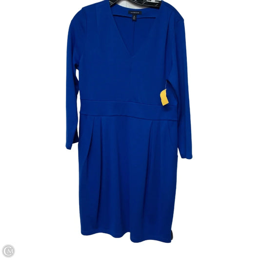 Dress Work By Lands End In Blue, Size: M