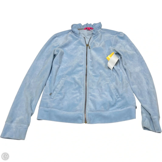 Jacket Designer By Lilly Pulitzer In Blue, Size: Xs