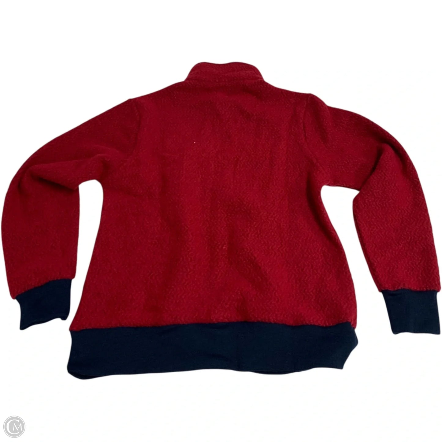 Sweatshirt Collar By Patagonia In Red, Size: S